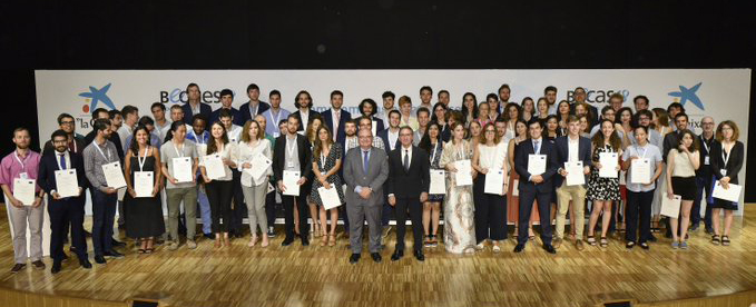 2019.07.12 Entrega Becas LaCaixa RamaPrajapati