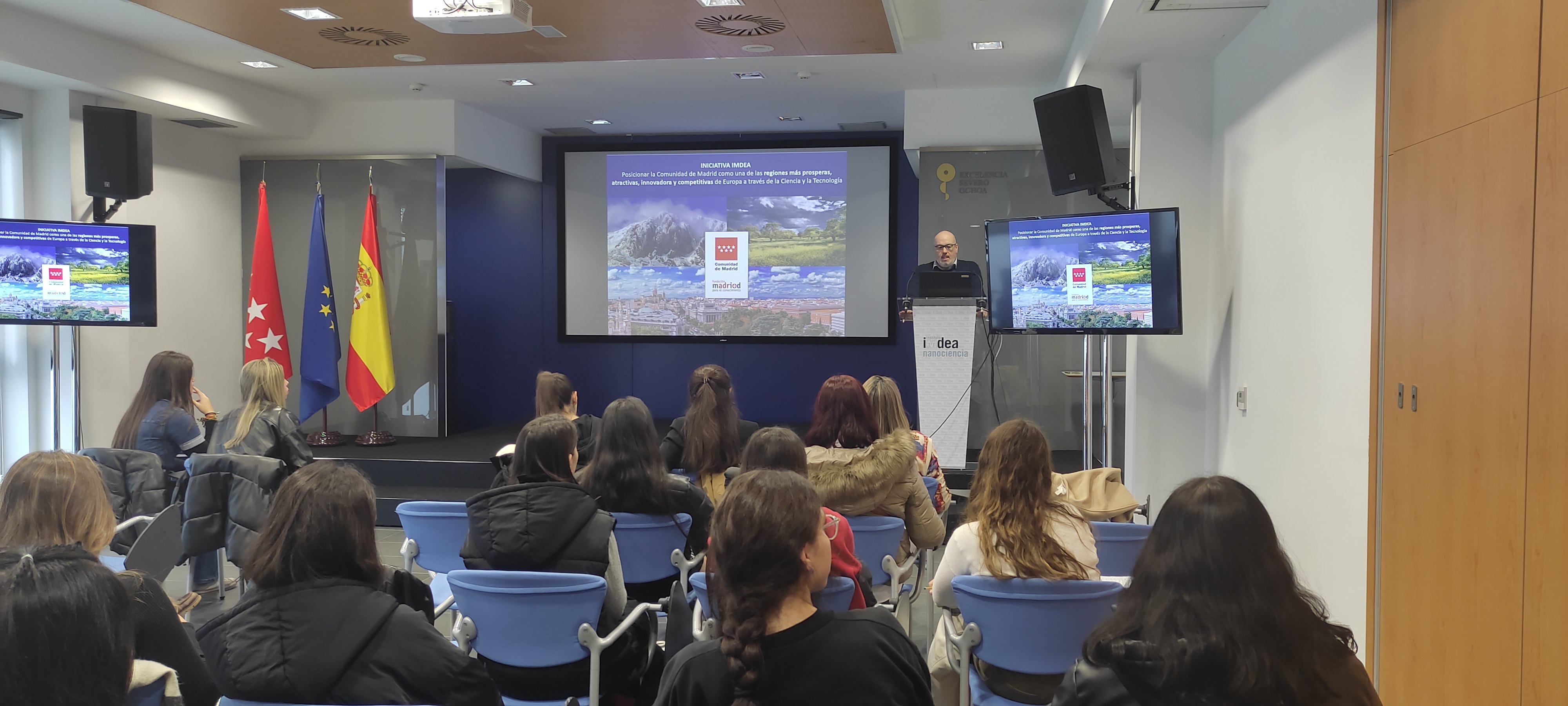 2023 Charla de Bonifacio Vega sobre emprendimiento en el sector científico